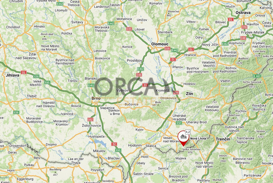 0,12 ha pozemků v k.ú. Nová Lhota u Veselí nad Moravou