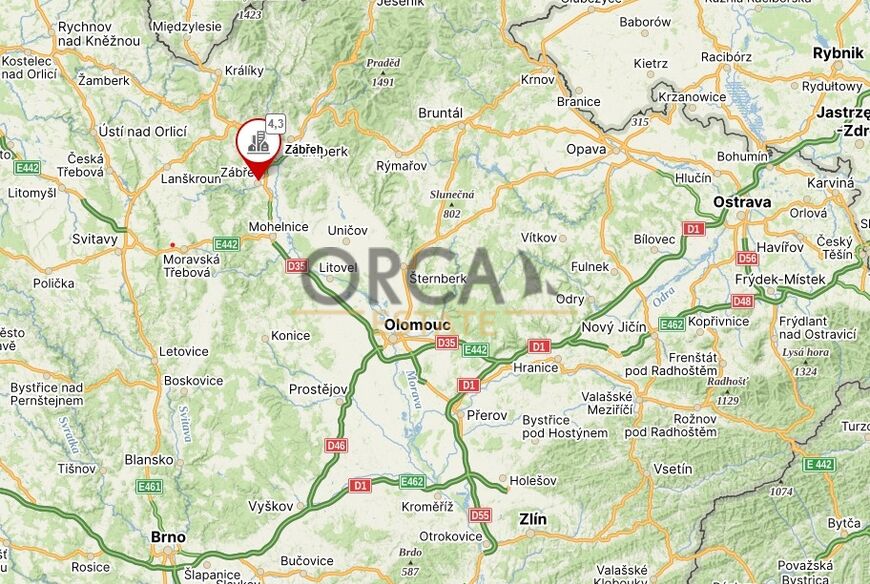 0,17 ha pozemků v k.ú. Zábřeh na Moravě