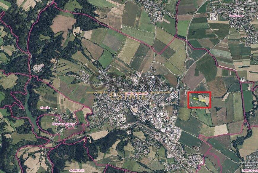 0,17 ha pozemků v k.ú. Zábřeh na Moravě