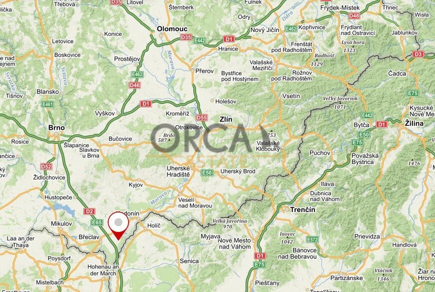 0,2 ha zajímavých pozemků v k. ú. Tvrdonice