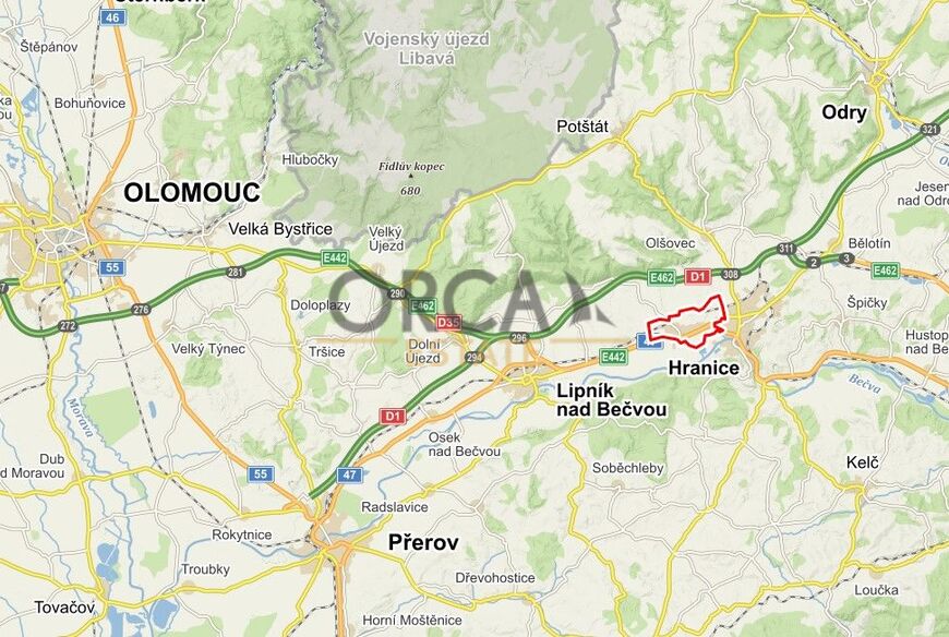 0,2 ha pozemků v k. ú. Drahotuše