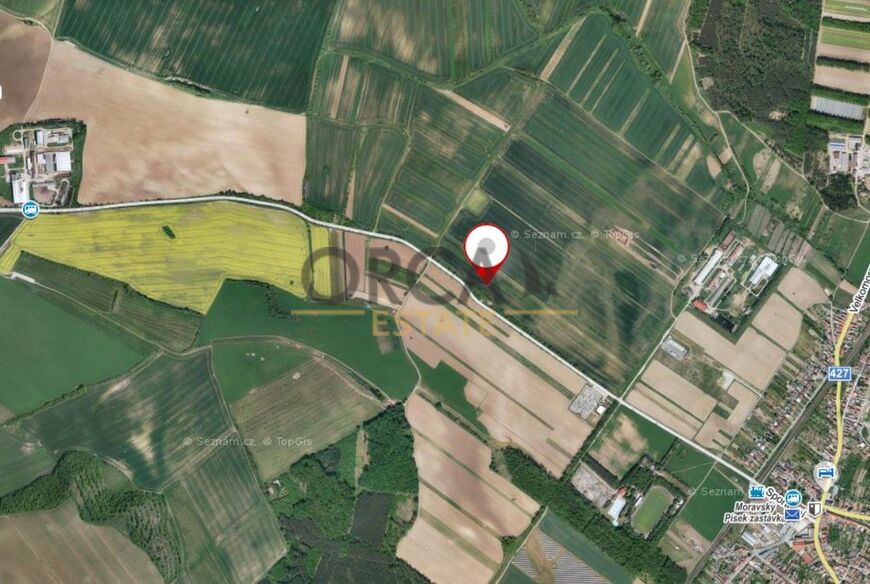 Prodej pozemků v k. ú. Moravský Písek o výměře 11.506 m2
