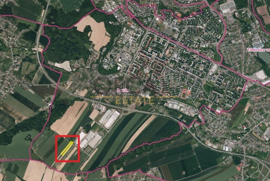Prodej pozemků v k. ú. Poruba o výměře 3534 m2