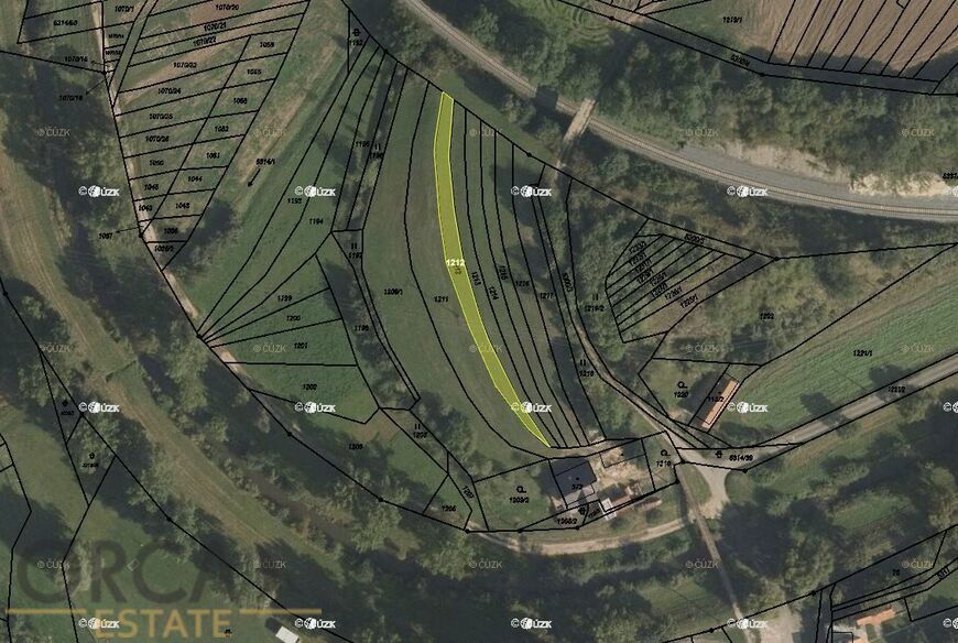 Prodej pozemku 446 m2 v k. ú. Štítná nad Vláří