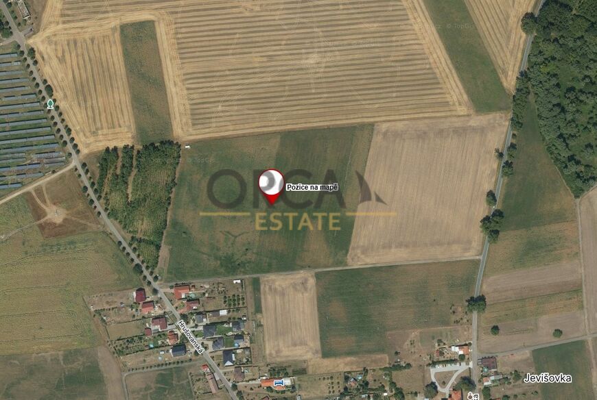 Nabídka pozemku v k.ú. Jevišovka o výměře 4245 m2