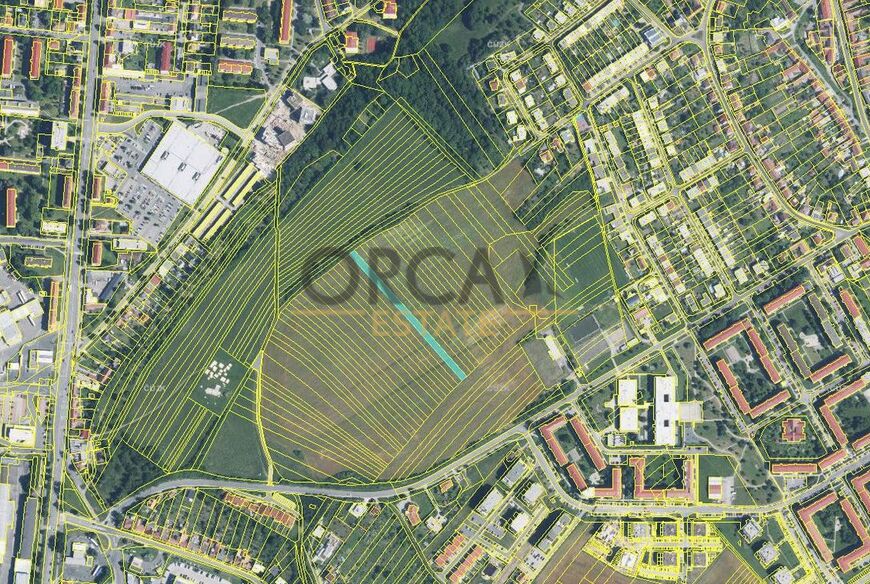 Prodej pozemku v k. ú. Sady o výměře 2307 m2