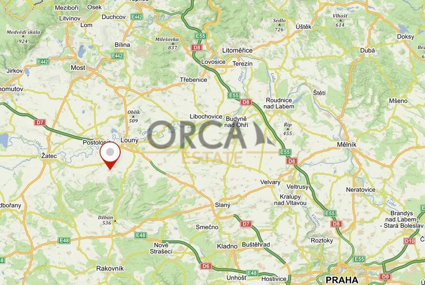 0,27 ha pozemků v k.ú. Touchovice