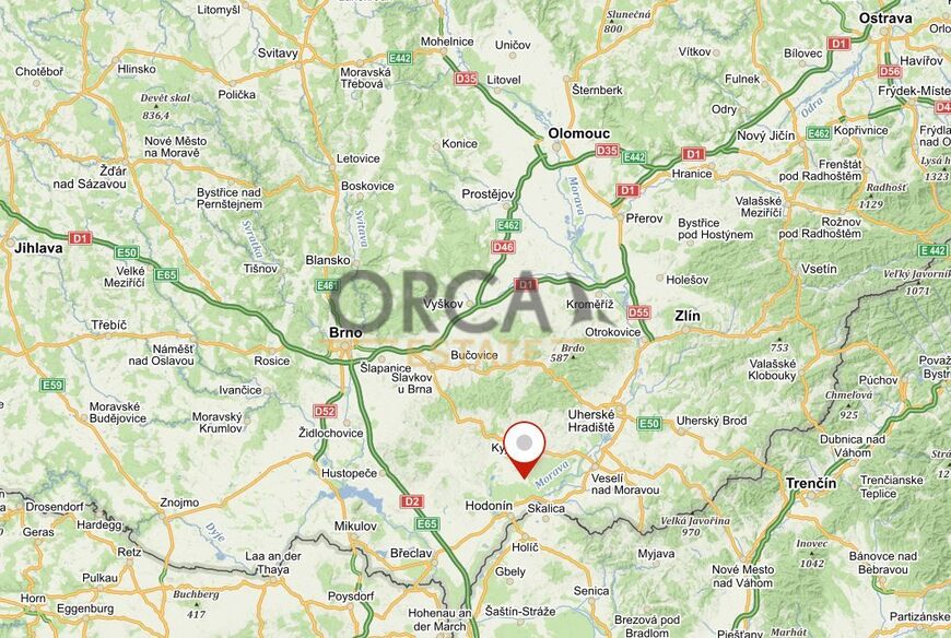 Prodej pozemků 3526 m2 v k.ú. Ratíškovice