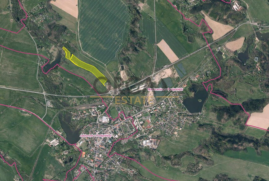 0,5 ha pozemků v k.ú. Markvartice v Podještědí