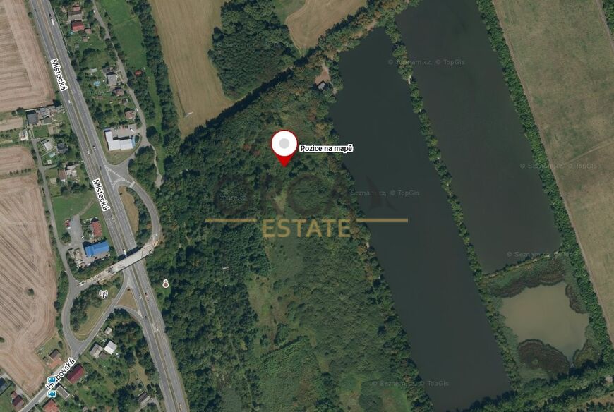 Pozemky vhodné pro rybáře v k.ú. Ostrava - Hrabová, o výměře 4653 m2