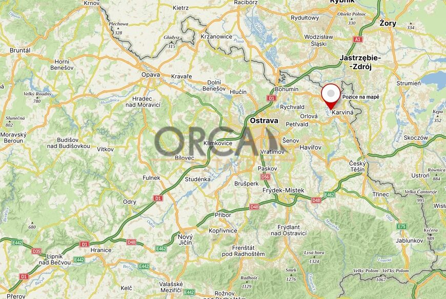 Prodej pozemků o výměře 8389 m2 v k.ú. Staré Město u Karviné, LV 2329
