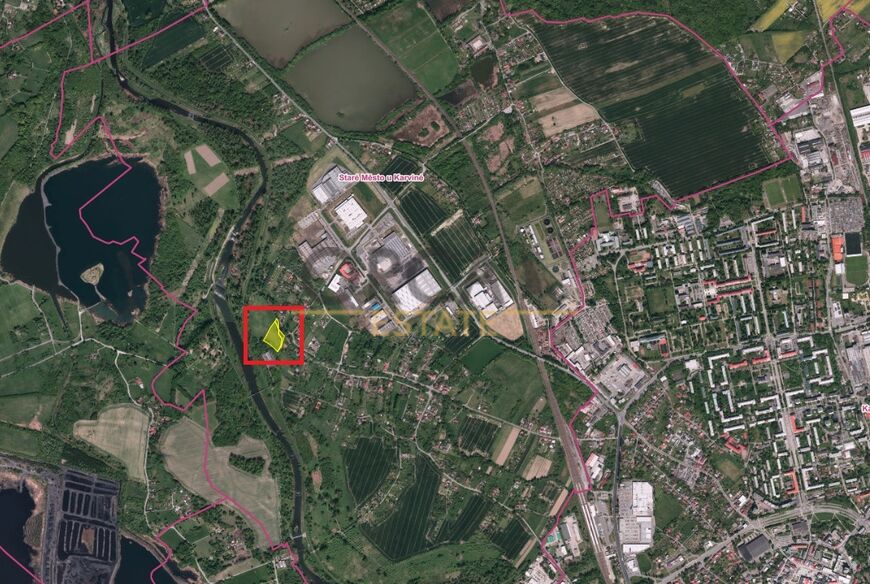 Prodej pozemků o výměře 8389 m2 v k.ú. Staré Město u Karviné, LV 2329