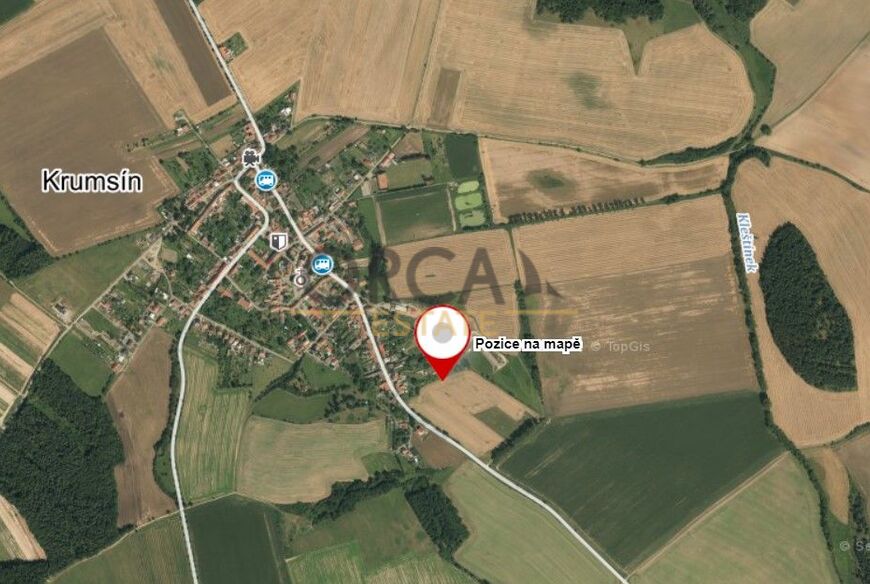 0,3 ha pozemků v k.ú. Krumsín