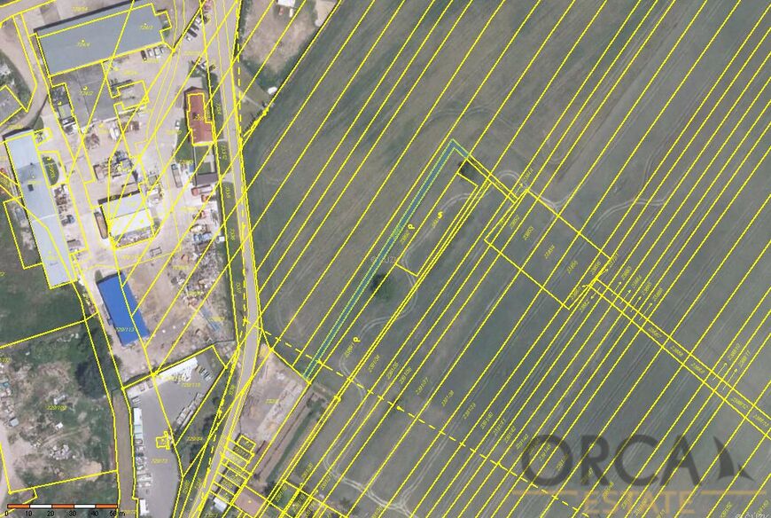 0,9 ha pozemků v k.ú. Hrušky