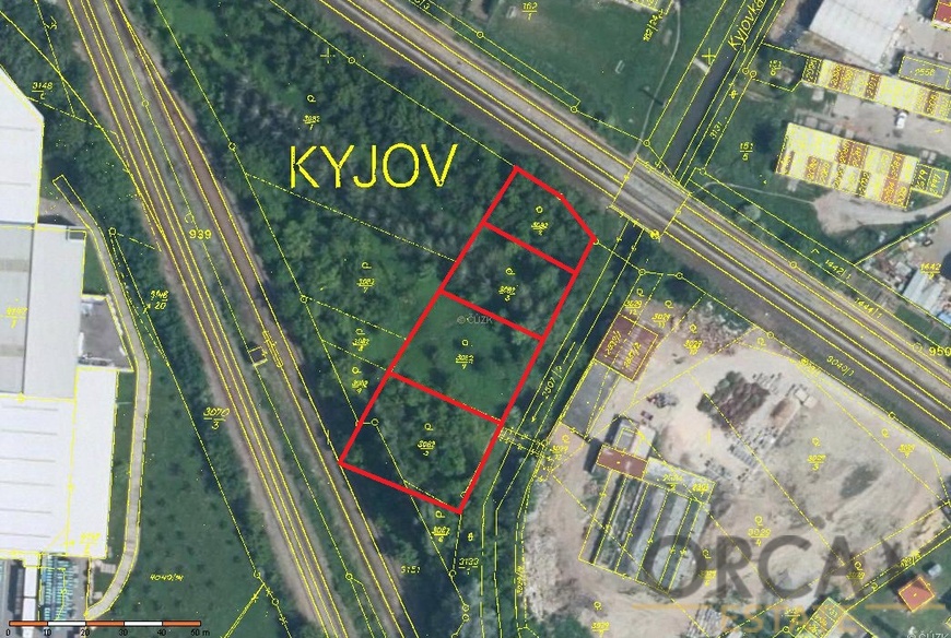 0,2 ha pozemků v k.ú. Kyjov
