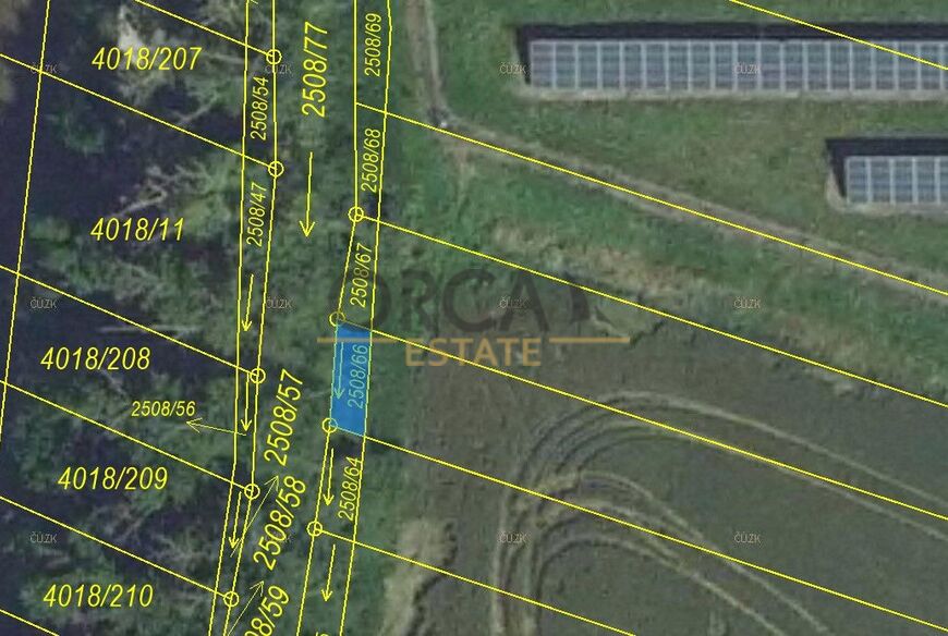 0,2 ha pozemků v k.ú. Kyjov