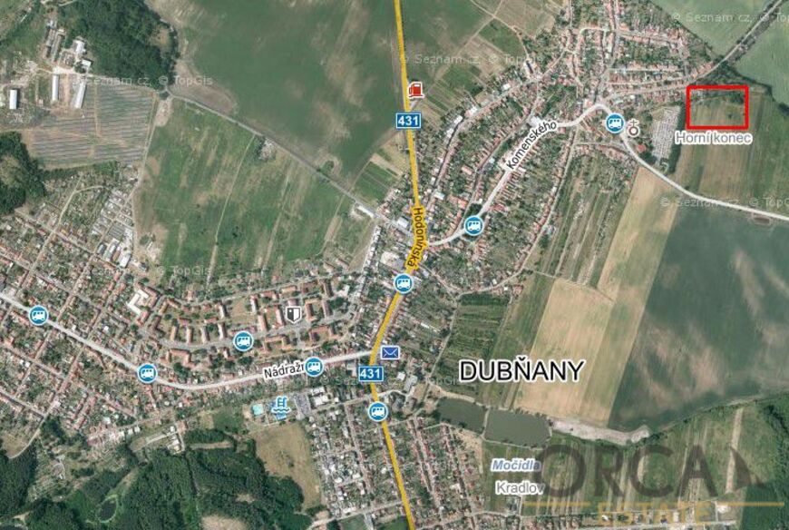 0,1 ha pozemku v k.ú. Dubňany