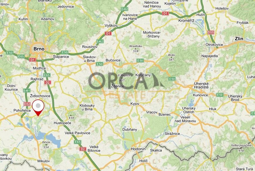 0,3 ha pozemků v k.ú. Vranovice nad Svratkou