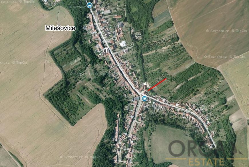 0,1 ha pozemku v k.ú. Milešovice