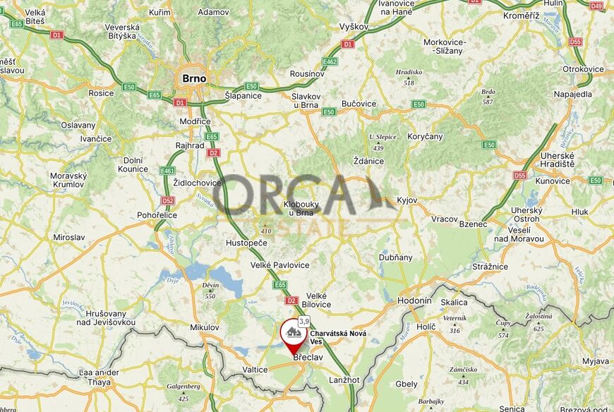 0,24 ha pozemku v k.ú. Charvátská Nová Ves