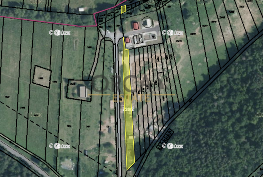 Prodej pozemků Radostice u Brna, 1328 m2
