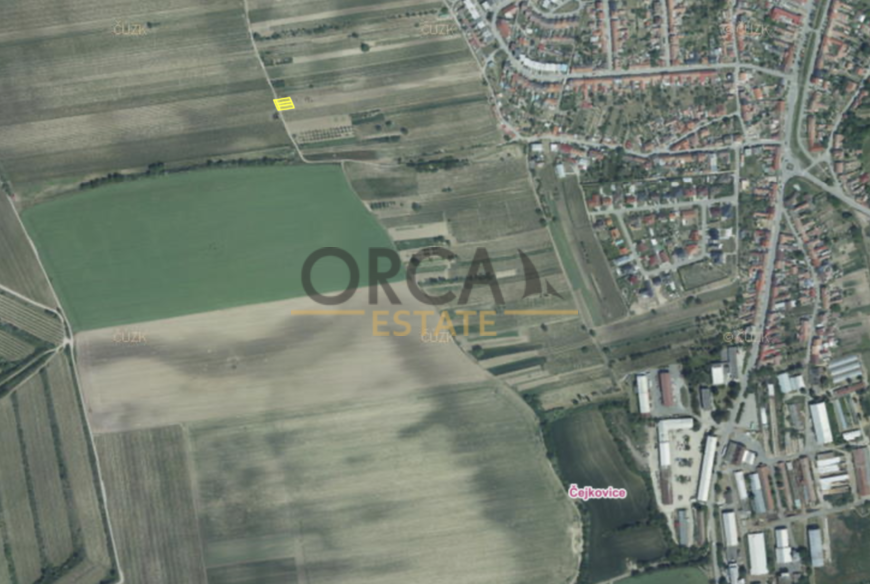 Prodej pozemků Čejkovice, 587 m2
