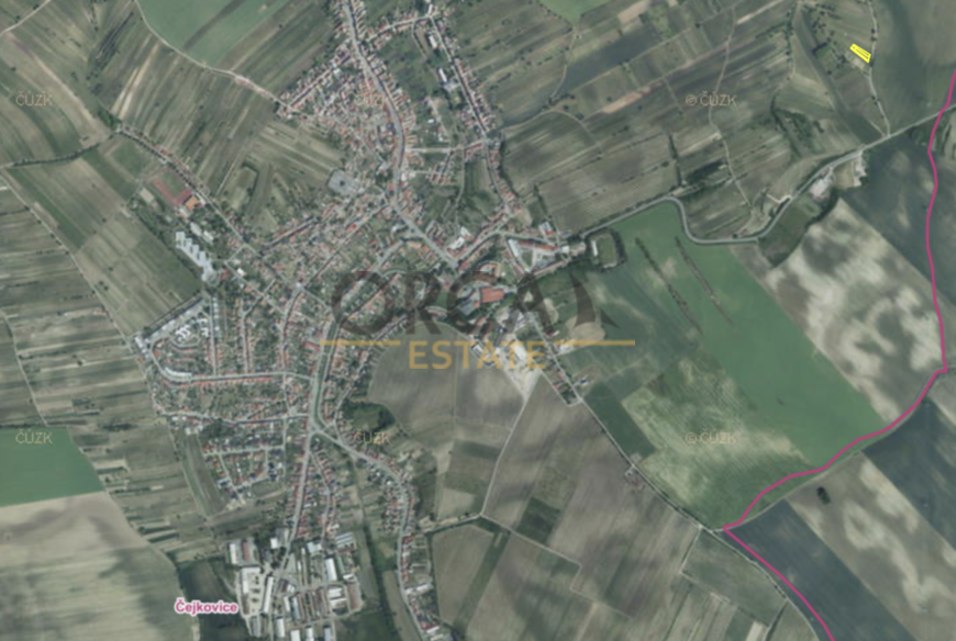 Prodej zemědělského pozemku Čejkovice, 1146 m2