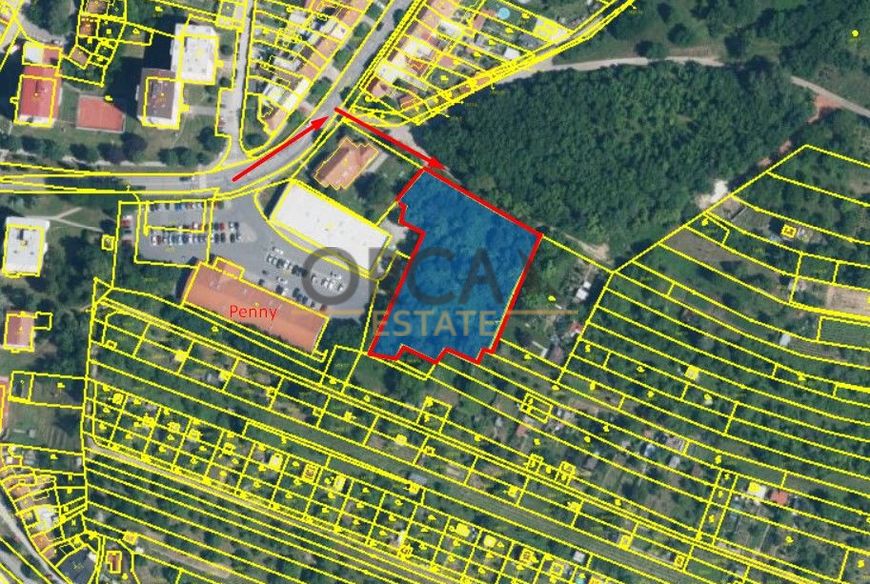 Prodej stavebního pozemku v Kyjově