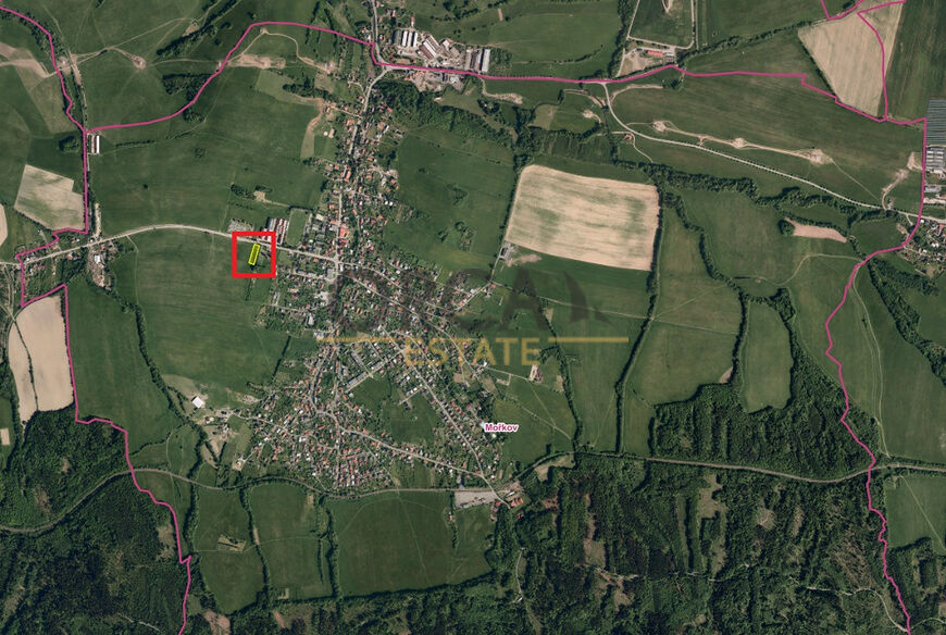 Pozemek o výměře 1923 m2 v k. ú. Mořkov