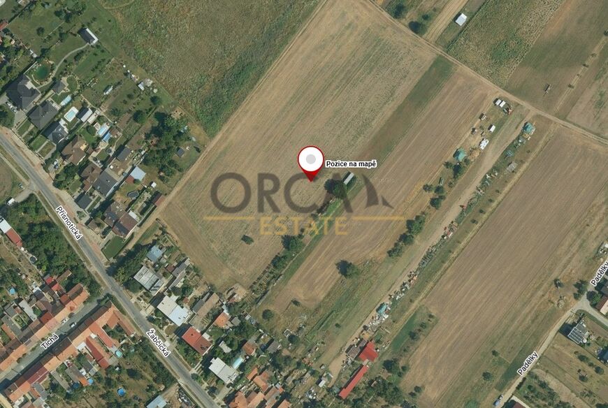 Prodej dvou pozemků o výměře 1058 m2 v k.ú. Přísnotice