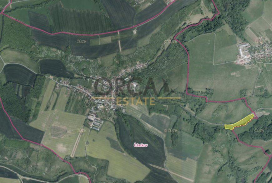 Prodej pozemku Částkov, 17462 m2