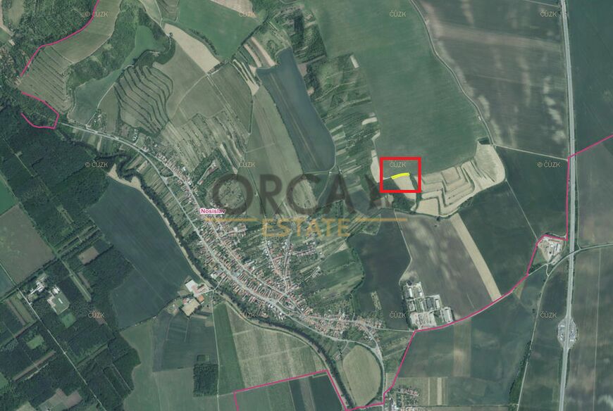 Pozemky v k.ú. Nosislav
