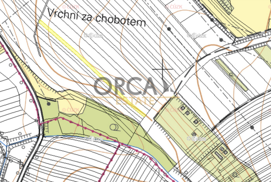 Zemědělský pozemek Zdounky, 2446 m2