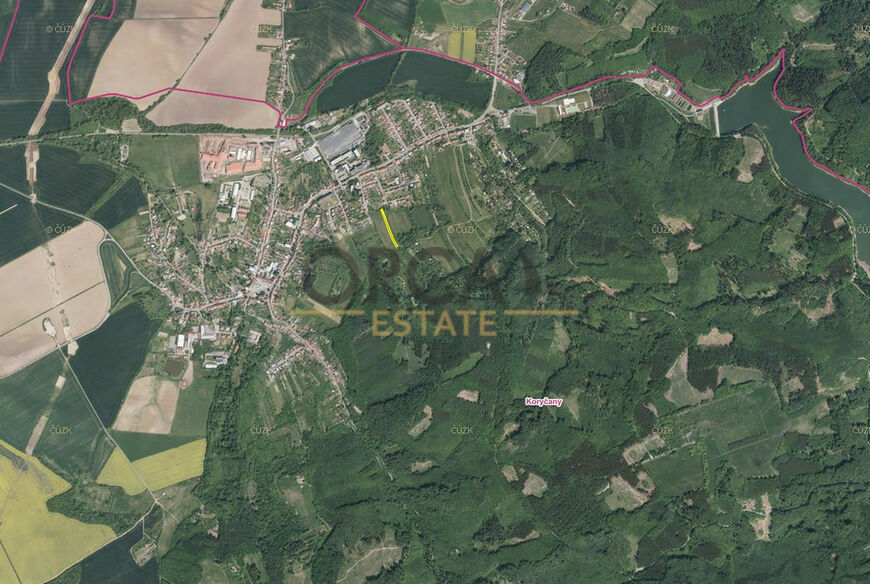 0,2 ha pozemků v k.ú. Koryčany