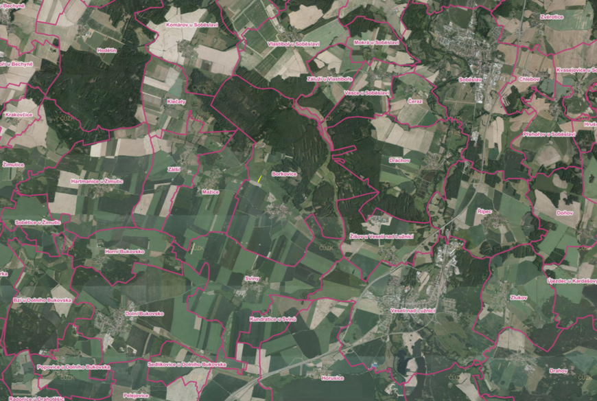 Borkovice A (4 432 m2)