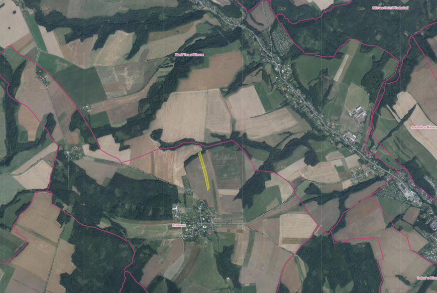 Bravinné (14 830 m2)