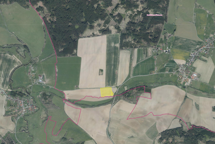 Sedliště nad Úslavou (16 778 m2)