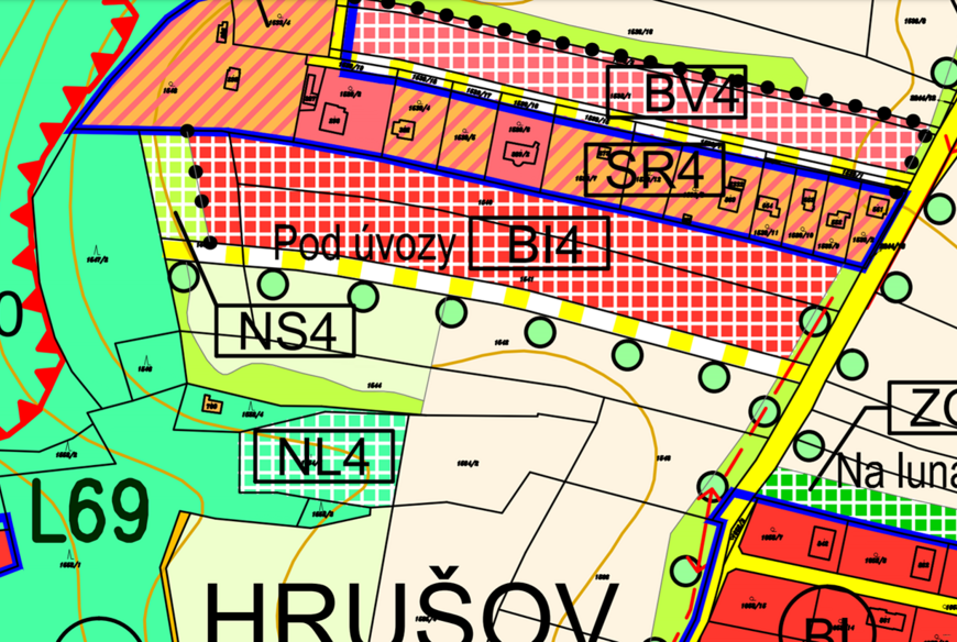 Hrusice (6 746 m2)
