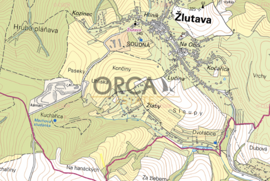 Prodej podílu Žlutava, 820 m2