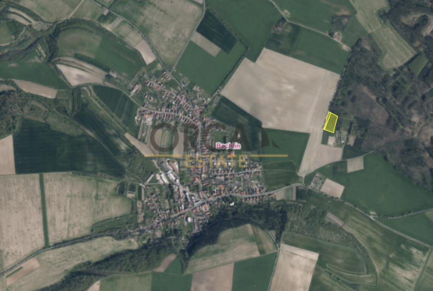 Prodej pozemků Bechlín, 6309 m2