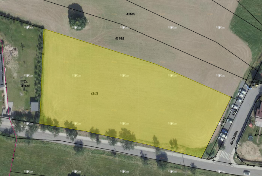 Tehov u Říčan (6 408 m²)