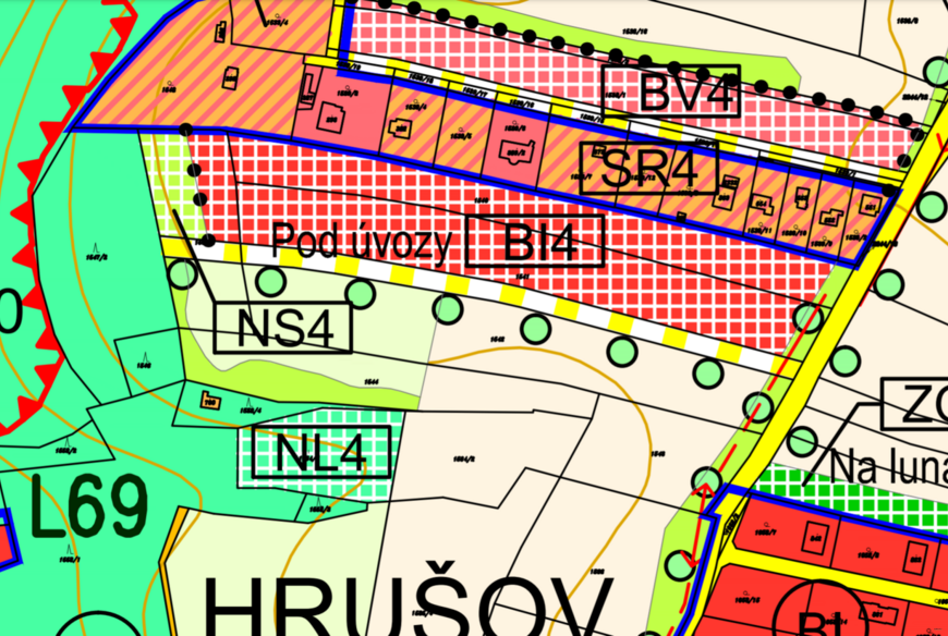 Hrusice (6 746m2)