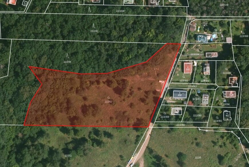 Líšnice u Prahy (7 027 m2)