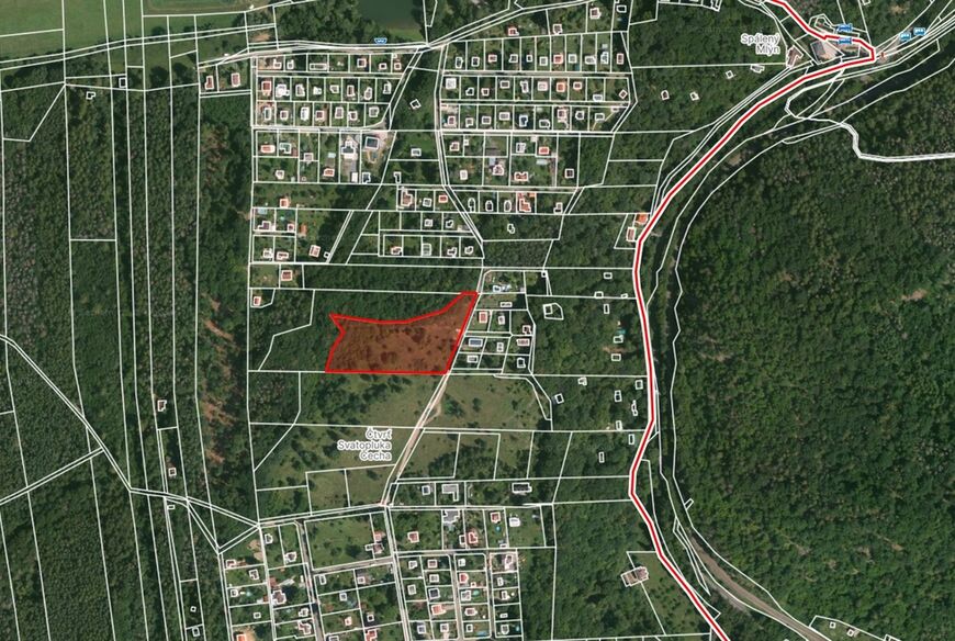 Líšnice u Prahy (7 027 m2)