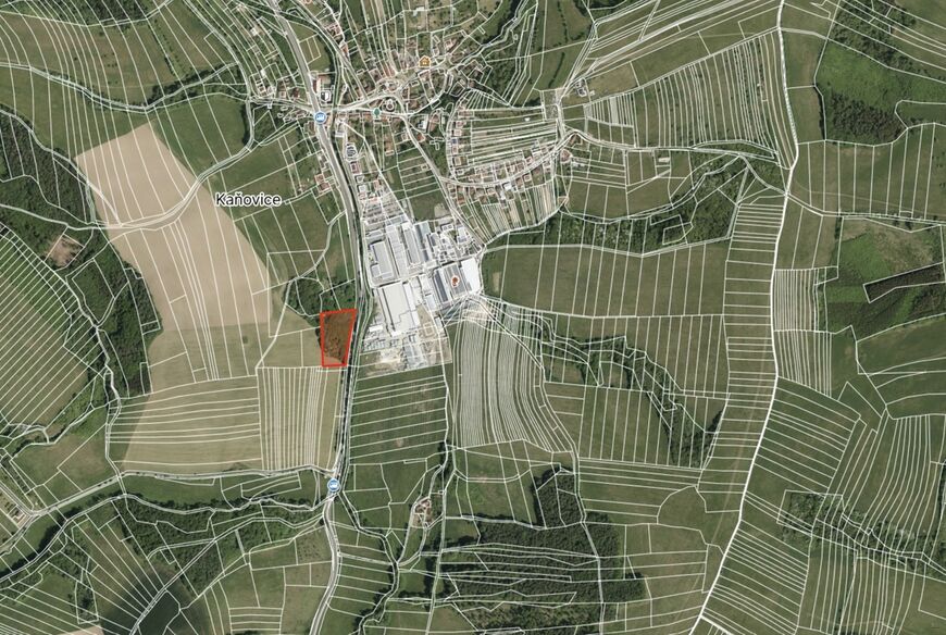 Kaňovice u Luhačovic 6 860 m²