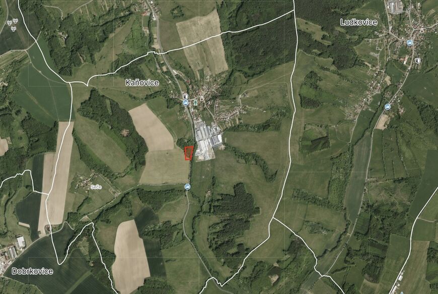 Kaňovice u Luhačovic 6 860 m²