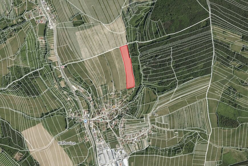 Kaňovice u Luhačovic 19 906 m²