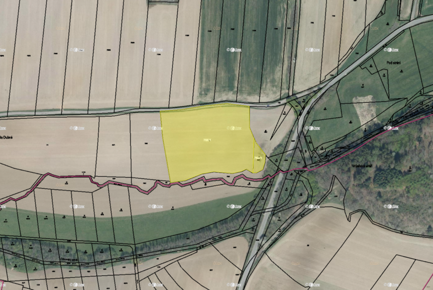 Sedliště nad Úslavou 16 778 m2