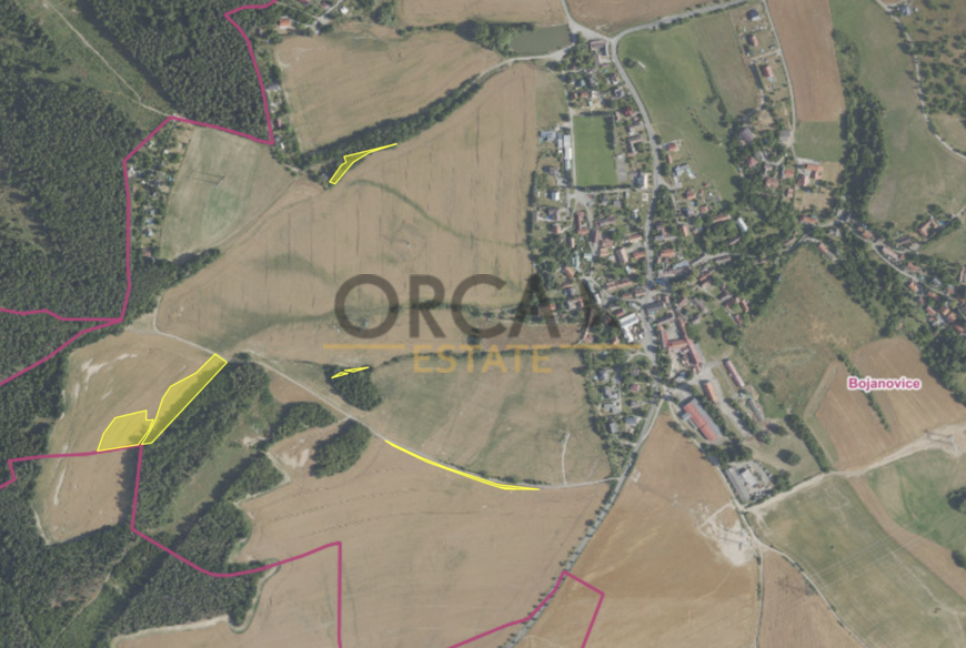Prodej pole Bojanovice, 8542 m2