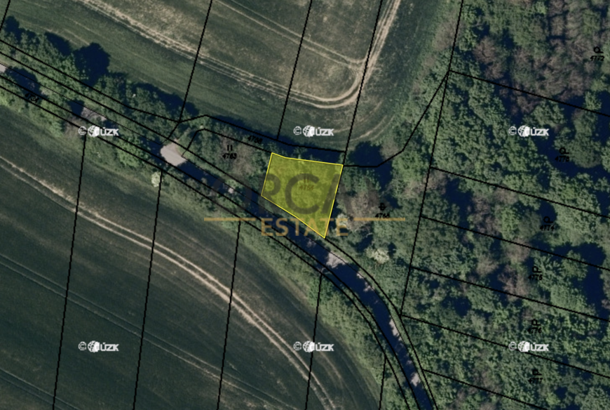 Prodej pozemků Březolupy, 1729 m2